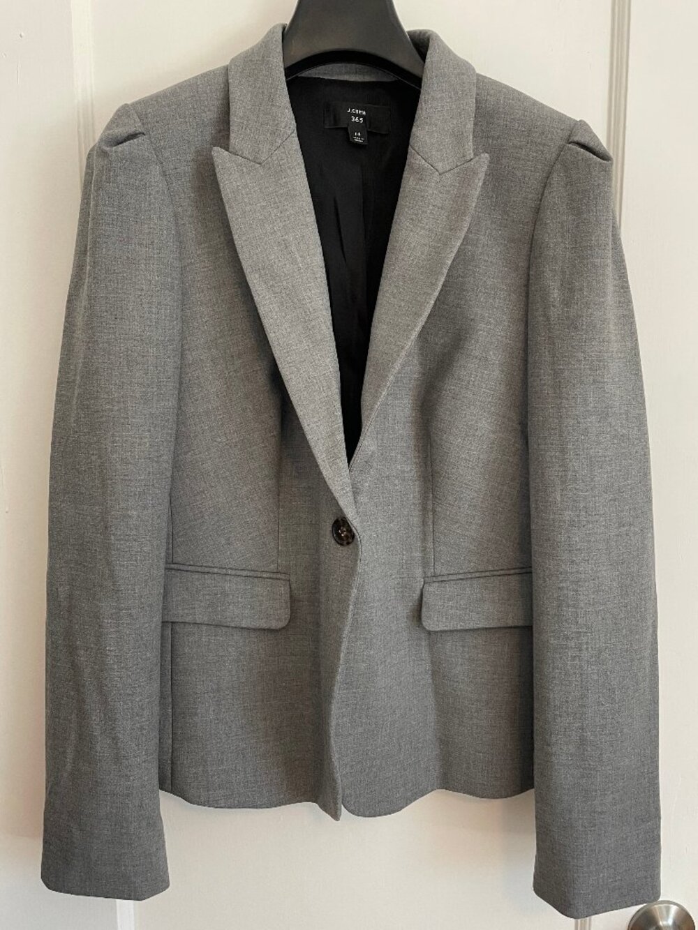 J. Crew Heather Grey Blazer - Size 14